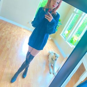 Oversized Blue Sweater